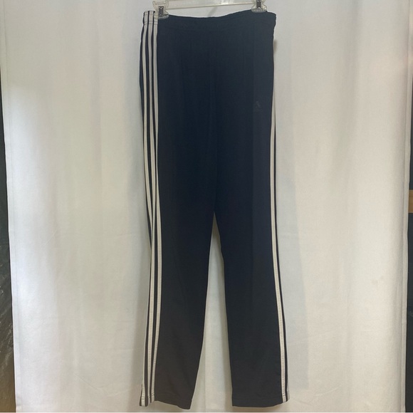 Adidas Men's Large Navy Blue Athletic Track Gym‎ Pants Sweatpants Primegreen - Picture 1 of 11